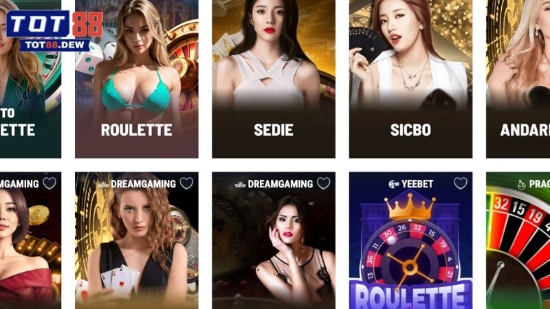 Các siêu phẩm hấp dẫn tại TOT88 thu hút mọi game thủ