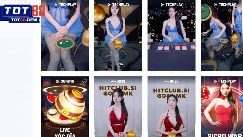Hành trình trải nghiệm live casino đẳng cấp tại TOT88