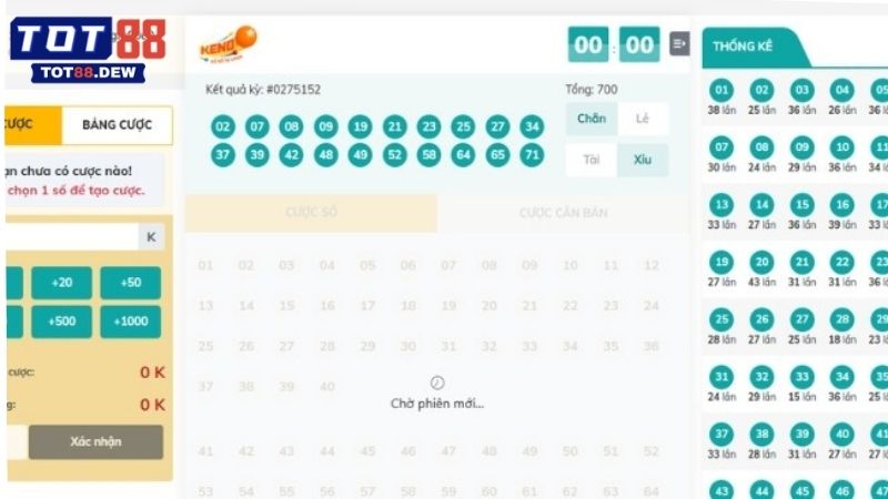 Tổng hợp bí quyết hay chơi Keno TOT88 hiệu quả cao